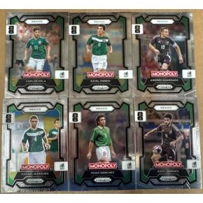 Panini Prizm Monopoly WC 2026#56 Hugo Sanchez Base Card Mexico Team Lot in Kuwait