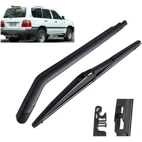 Wiper 14" Rear Wiper Blade Arm Set Kit Compatible with Toyota Land Cruiser J100 1999-2007 Windshield Windscreen Tailgate Window in Saudi Arabia