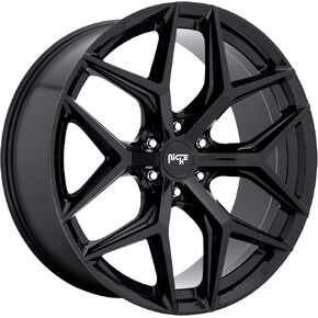 Niche M231 Vice SUV 22x9.5 6x135 +30mm Gloss Black Wheel Rim 22" Inch in Kuwait