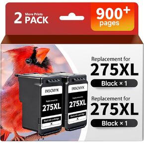 PG-275XL بديلة لخرطوشة الحبر السوداء Canon 275، حبر عالي الإنتاجية لطابعات Canon PIXMA TR4720 TR4700 TS3722 TS3720 TS3700 TS3500 TS3522، عبوتان باللون الأسود in Kuwait