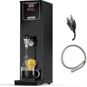 WantJoin Hot Water Dispenser Commercial Water Boiler 30L(7.9GAL)/Hour Step-Heating Automatic Electric Hot Water Dispenser Countertop Adjustable Temperature for Boba Tea Coffee Shop Office 1600W in Saudi Arabia