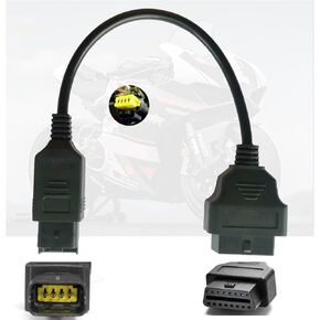 4Pin 4 pin OBD obdii Cable Motor Connect for Ducati Motorcycles DLC Socket 4 pin to 16pin OBD2 Adapter fit for Ducati Monster Multistrada Panigale in Saudi Arabia