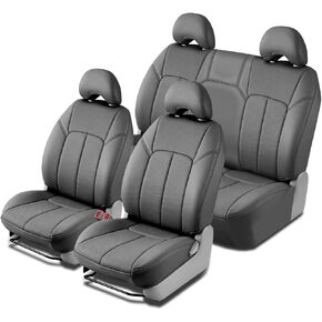 Clazzio 2003-2009 Toyota 4Runner 2 Row Model Power Driver Seat Gray PVC Seat Cover in Saudi Arabia