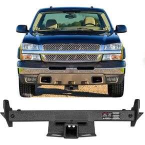 GNG Class 3 Front Trailer Hitch Compatible with 20-25 Chevy Silverado 2500 3500/ Chevy Suburban 2500 3500,20-24 gmc Sierra 2500 3500 /Yukon XL/Fascia Trimming Towing Hitch,2 inch Hitch Receiver in Saudi Arabia