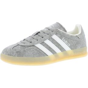 حذاء رياضي نسائي من Adidas Gazelle داخلي من الجلد السويدي (أزرق فيوجن، 9) in Saudi Arabia