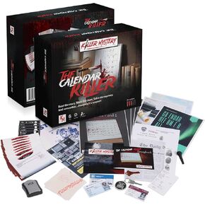 The Calendar Killer – Immersive Story-Driven Murder Mystery Game for Adults | Interactive Crime Thriller with Physical Evidence, Scenes & Multimedia Clues | A Cinematic Mystery Experience in Saudi Arabia