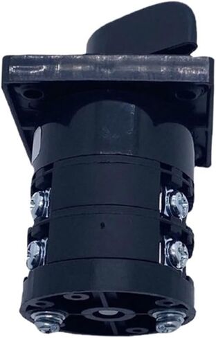 مفتاح كاميرا دوارة للتحويل ثنائي الموضع HZ5B-20/2 20A 2-Pole 8-Terminal دائرة التحكم في الاتصال باللون الفضي in Kuwait