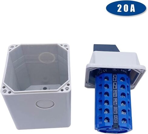 LW26-20/6 YMW26 0-6 موضع 20A تغيير أكثر من مفتاح كاميرا دوار صندوق مقاوم للماء دائرة إشارة متعددة الطاقة in Kuwait