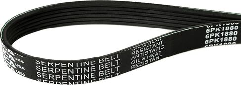 6PK1880 حزام سيربنتين مناسب 98-05 لسيارة فولكس فاجن باسات، 03-08 لسيارة تويوتا كورولا، 04-06 لسيارة ميتسوبيشي لانسر، 98-00 لسيارة مرسيدس بنز SLK230، 04-08 لسيارة شيفروليه أفيو، 1997-05 لسيارة أودي A4 in Kuwait