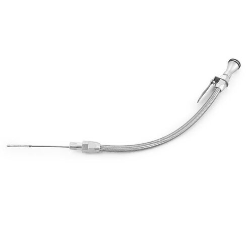 Universal 1/4" NPT Flexible Stainless Steel Engine Oil Dipstick (20 Inch), Pan Entry Design Compatible with Chevy, Ford, Silverado in Kuwait