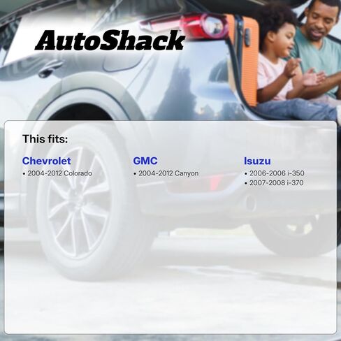أذرع التحكم العلوية الأمامية ومفاصل كروية من AutoShack مع البطانات لسيارة شيفروليه وجي إم سي وإيسوزو، كولورادو 2004-2012 كانيون 2004-2012 i-370 2007-2008، 4WD RWD L4 2.8L 2.9L L5 3.5L 3.7L V8 5.3L، زوج in Kuwait