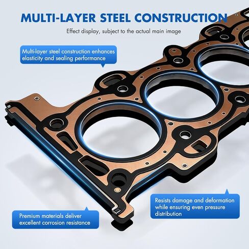Cylinder Head Gasket Set Fit for Buick Century 3.1L,for Chevrolet Impala 3.4L,for Oldsmobile Alero 3.4L,for Pontiac Aztek 3.4L Replace HS9071PT-1 HS9071PT,HS9071PT-1 in Kuwait