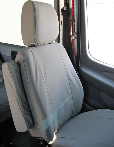 أغطية مقاعد Durafit مصنوعة لتناسب 2002-2011 Sprinter Passenger Van أغطية مقاعد ملائمة تمامًا لمقاعد الدلو in Kuwait