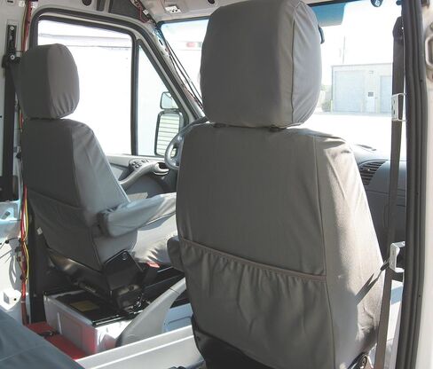 أغطية مقاعد Durafit مصنوعة لتناسب 2002-2011 Sprinter Passenger Van أغطية مقاعد ملائمة تمامًا لمقاعد الدلو in Kuwait