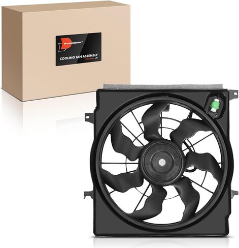 A-Premium Engine Radiator Cooling Fan Assembly Compatible with Select Hyundai & Kia Models - Sonata 2014, Optima 2014 2015 - Replace# 253803S290 in Kuwait