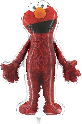 Toyland® Sesame Street Pack of 4 Jumbo Foil Balloons - Abby Cadabby, Big Bird, Cookie Monster & Elmo Characters - Kids Party Decorations in Kuwait