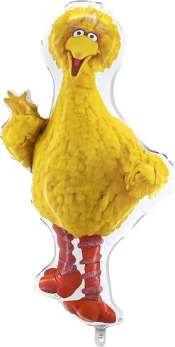 Toyland® Sesame Street Pack of 4 Jumbo Foil Balloons - Abby Cadabby, Big Bird, Cookie Monster & Elmo Characters - Kids Party Decorations in Kuwait
