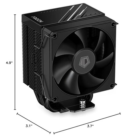 ID-COOLING FROZN A400 ARGB - 123mm Height Air CPU Cooler with ARGB Lighting, 4×Ф6mm Heatpipes, 92x92x25mm PWM Fan, TDP 180W, Intel LGA1700/1851/1200/115X; AMD AM4/AM5 in Saudi Arabia