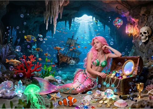 1000 Piece Jigsaw Puzzle for Adults, Hard Difficult Challenging Large Puzzle, Gift for Adult Puzzle Lovers Amusement Park (27.5 x 20 Inches) in Saudi Arabia
