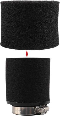1 5/8" 42mm Black Foam Air Filter For 125cc 140cc 150cc Pit Dirt Bike Motorcycle Quad in Kuwait