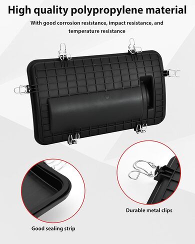 SAUTVS Airbox Cover Assembly for Polaris RZR XP 1000/XP4 1000 2014-2023/ RZR XP Turbo/XP4 Turbo 2016-2021 Accessories, Replace OEM #1240748 in Kuwait