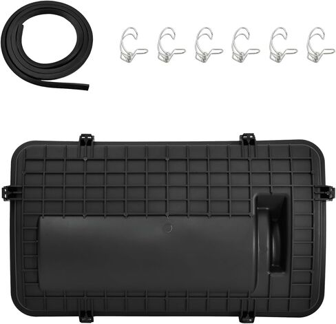 SAUTVS Airbox Cover Assembly for Polaris RZR XP 1000/XP4 1000 2014-2023/ RZR XP Turbo/XP4 Turbo 2016-2021 Accessories, Replace OEM #1240748 in Kuwait