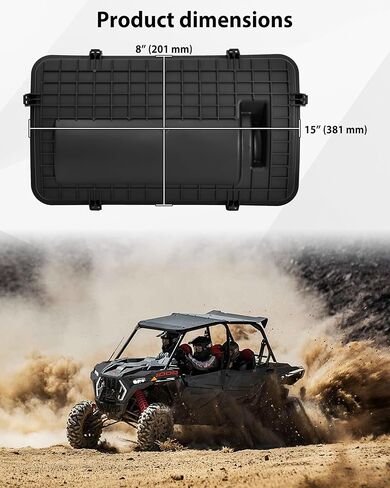 SAUTVS Airbox Cover Assembly for Polaris RZR XP 1000/XP4 1000 2014-2023/ RZR XP Turbo/XP4 Turbo 2016-2021 Accessories, Replace OEM #1240748 in Kuwait