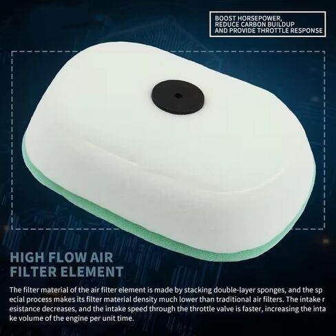 Motobike Washable Dual Layer Foam Air Filter Intake Cleaner For Honda XR200R XR200RE XR250R 1984-2002 TW150323 in Saudi Arabia