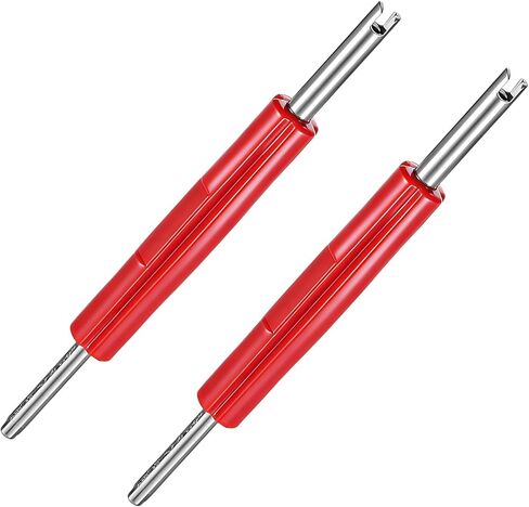 2 Pcs Valve Core Remover Tool Valve Core Repair Tool for Schrader and Presta Valves Mountain Bicycle and Road Bike in Kuwait