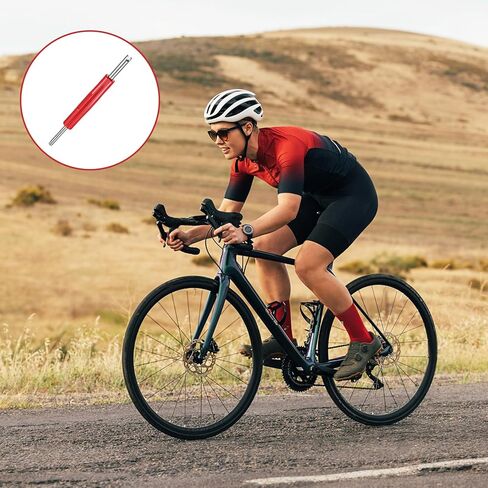 2 Pcs Valve Core Remover Tool Valve Core Repair Tool for Schrader and Presta Valves Mountain Bicycle and Road Bike in Kuwait