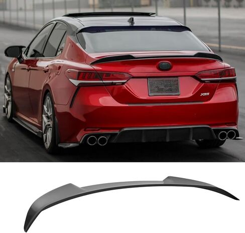 Lip Spoiler Ducktail Spoiler Compatible with 2020-2026 Toyota Corolla Sedan ABS Trunk Wing, Gloss Black in Saudi Arabia