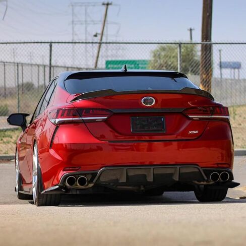 Lip Spoiler Ducktail Spoiler Compatible with 2020-2026 Toyota Corolla Sedan ABS Trunk Wing, Gloss Black in Saudi Arabia