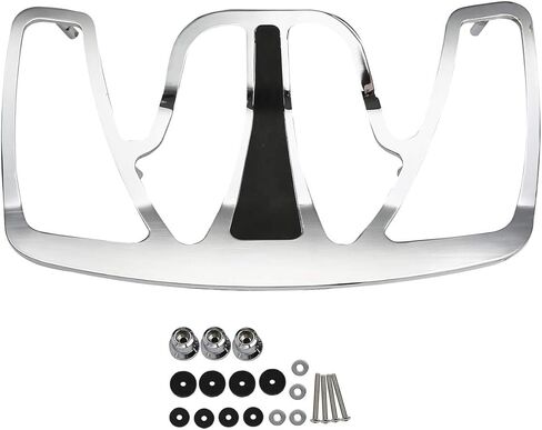 SLMOTO Powersports Luggage Racks, Motor Aluminum Trunk Luggage Rack Fit for Honda Goldwing GL1800 2001 2002 2003 2004 2005 2006 2007 2008 2009 2010 2011 2012 2013 2014 2015 2016 2017 in Saudi Arabia