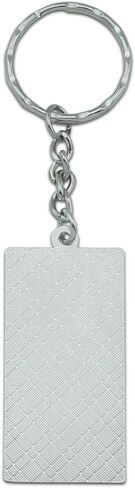 GRAPHICS & MORE Ford Bronco Chrome Logo Rectangle Chrome Plated Metal Keychain Key Chain in Kuwait