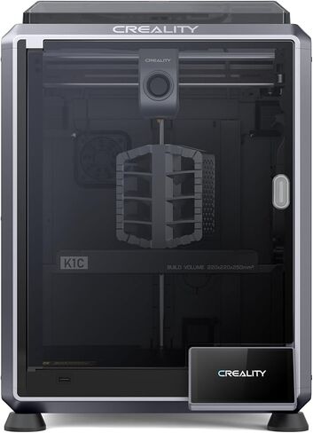 [2024 New] Creality K1C 3D Printer Up to 600mm/s Fast Speed, Reliable Carbon Fiber Printing, Anti-Vibration Design, Auto Calibration for Leveling, Pre-Assembled & Smart OS 3D High Speed Printer in Saudi Arabia