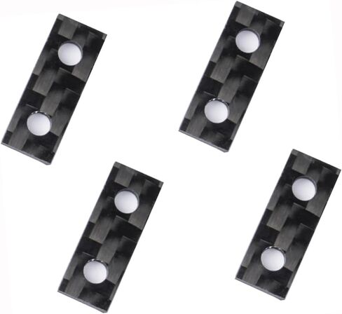 Carbon Fiber Servo Mount Spacer for Arrma 6S 1/8 Notorious Kraton Outcast Typhon Talion 1/7 Infraction Limitless Felony,ARA320574 Servo Spacer Saver Upgrades,Steering Mounting Shim Height Adjuster in Saudi Arabia