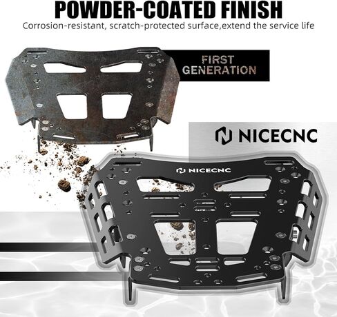 NICECNC رف الأمتعة الخلفي رف البضائع الخلفي متوافق مع سوزوكي DR650 1996-2025 in Kuwait