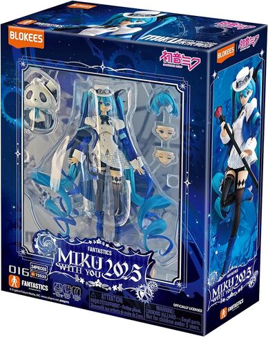 BLOKEES - Fantastics Series - Hatsune Miku - MikuWithYou2025 - Model Kit - Assembly Required - No Tools - No Paint - No Glue - No Cutting - Age 14+ in Kuwait