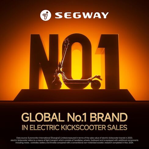 Segway SuperScooter GT3 Pro Electric Scooter, 50MPH Top Speed, 86-Mile Max Range, Dual Motor, 7000W Peak Power, Dual Hydraulic Suspension and Disc Brakes, UL-2272 2271 Certified in Saudi Arabia