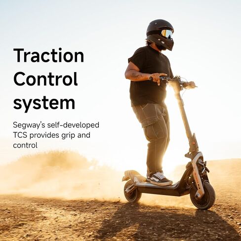Segway SuperScooter GT3 Pro Electric Scooter, 50MPH Top Speed, 86-Mile Max Range, Dual Motor, 7000W Peak Power, Dual Hydraulic Suspension and Disc Brakes, UL-2272 2271 Certified in Saudi Arabia