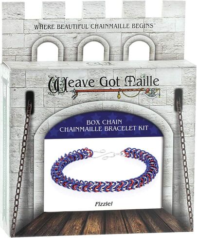 Fizzle! Box Chain Maille Bracelet Kit in Saudi Arabia