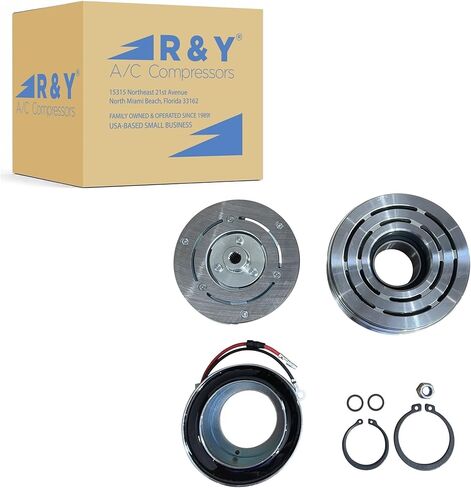 قابض ضاغط تكييف الهواء الجديد RYC GH560-01-CL (يناسب Honda Civic 1.5L, 1.6L 1994-2000; Honda CR-V 2.0L 1997-2001; Honda Civic del Sol 1.5L, 1.6L 1994-1995) in Kuwait
