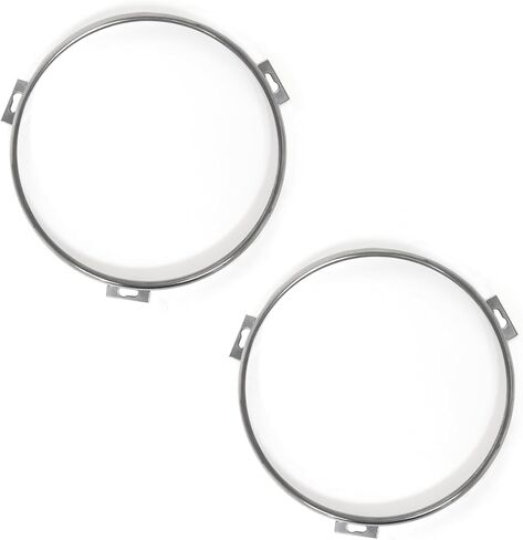 Headlight Retaining Ring 7" Diameter 5/8" Wide Pair For Ford F-100 Pickup Truck 1953-1966 in Kuwait