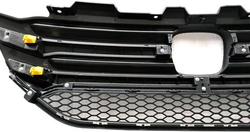 Front Upper Grille With Trim Molding Assembly Compatible with 2016 2017 2018 Pilot in Kuwait