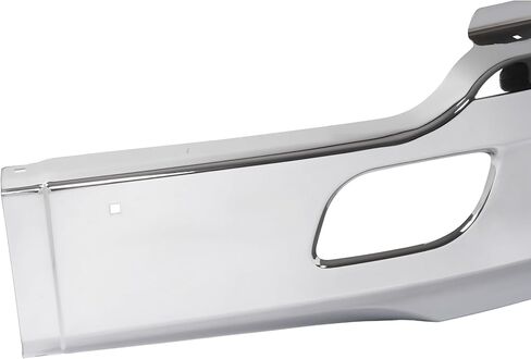 ALMULOO Front Bumper Corner Compatible with 2013-2021 Kenworth T680 with Bracket Replace for KEN08-0001CH-L Steel Chrome- Left Side in Kuwait