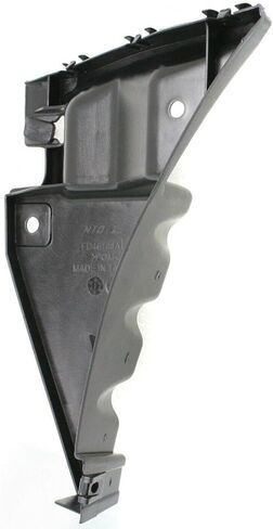 DAT AUTO PARTS Front Left Driver Side Bumper Cover Retainer Support Bracket Fits 2010-2014 Ford Mustang Coupe and Convertible, Black Smooth Plastic, Replaces FO1026109, AR3Z17C861B in Kuwait