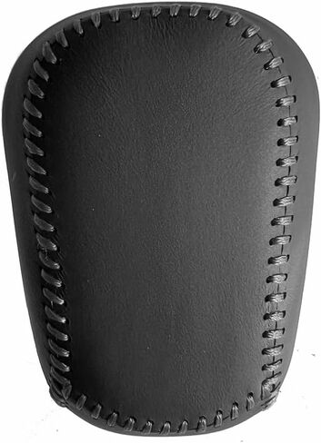 Custom Stitched Black Genuine Leather Gear Shift Knob Cover for Toyota 4Runner TRD Pro 2015-2024, Tundra 2015-2021, Sequoia TRD Pro 2018-2022 Interior Accessories in Saudi Arabia