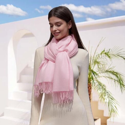 Scarf for Women Scarves and Wraps Winter Warm Pashmina Shawl for Cold Weather in Saudi Arabia