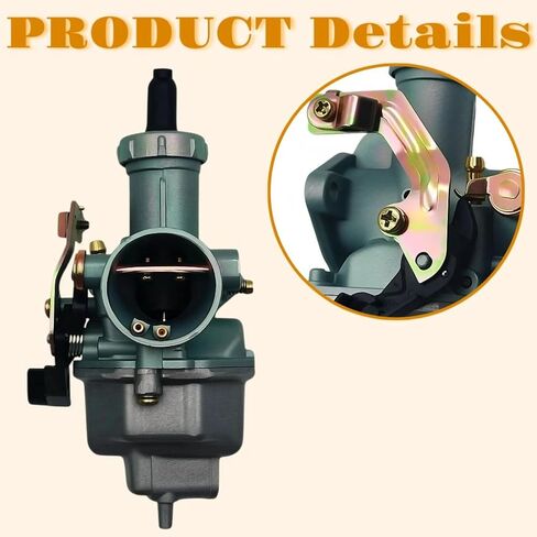 PZ27 Carburetor Fit for Honda FourTrax 200 TRX200 TRX200D TRX200SX,Fit for 4 stroke 125cc 150cc 200cc 250cc ATV,Fit for Honda ATC185S ATC200M With Throttle Cable in Saudi Arabia