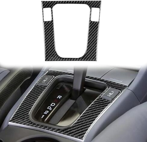 Console Gear Shift Panel Cover Real Carbon Fiber Trim Compatible for Honda Accord Sedan 2003 2004 2005 2006 2007 Accessories Decoration in Saudi Arabia